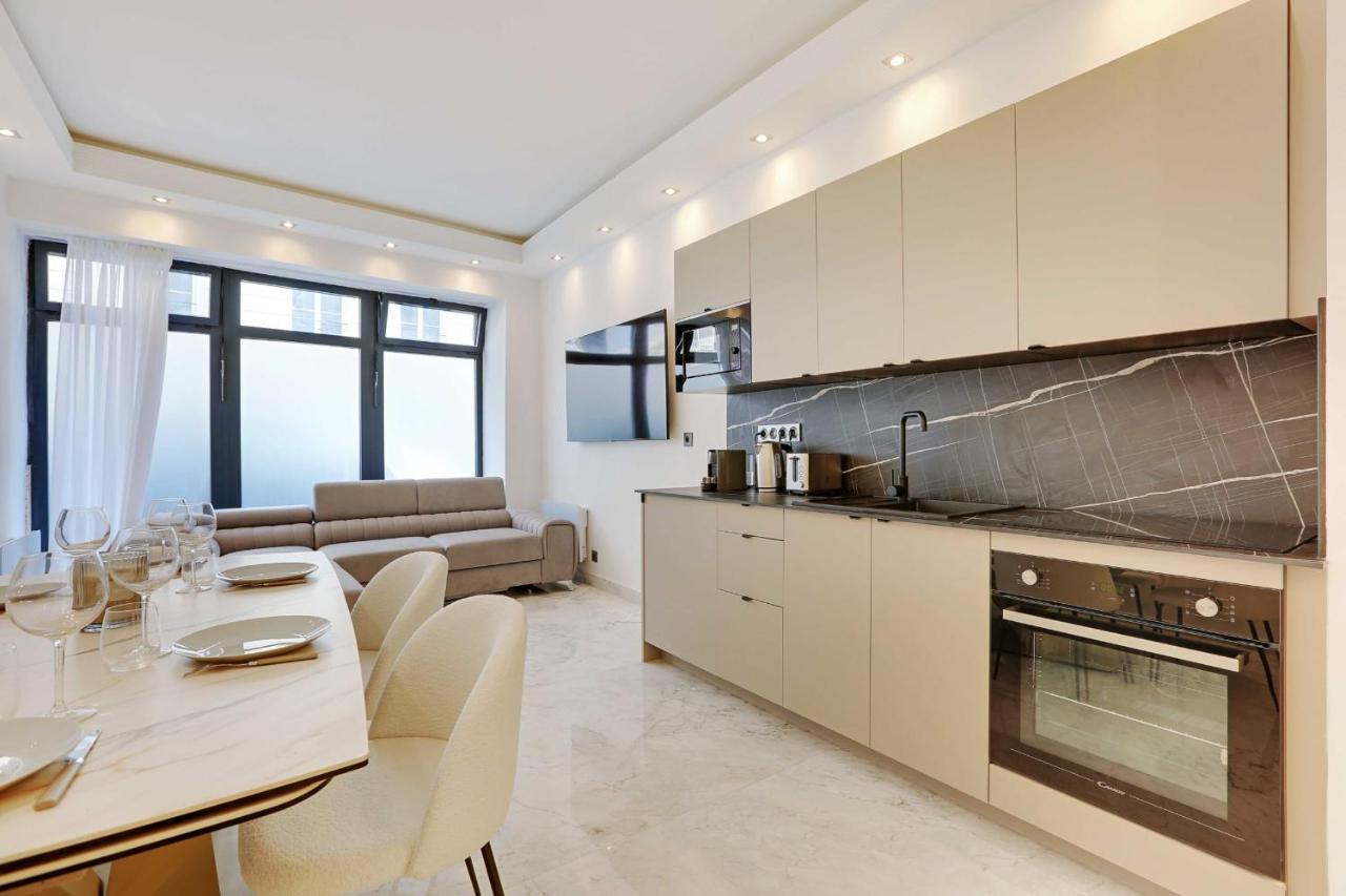 Beautiful 1Br6P - Montorgueil Rdc Appartement Parijs Buitenkant foto